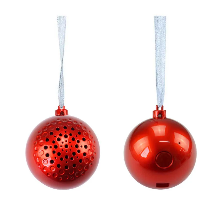 Christmas Ball Speaker Wireless BT Speaker 8 Christmas Songs Blue tooth Speaker Gifts Items