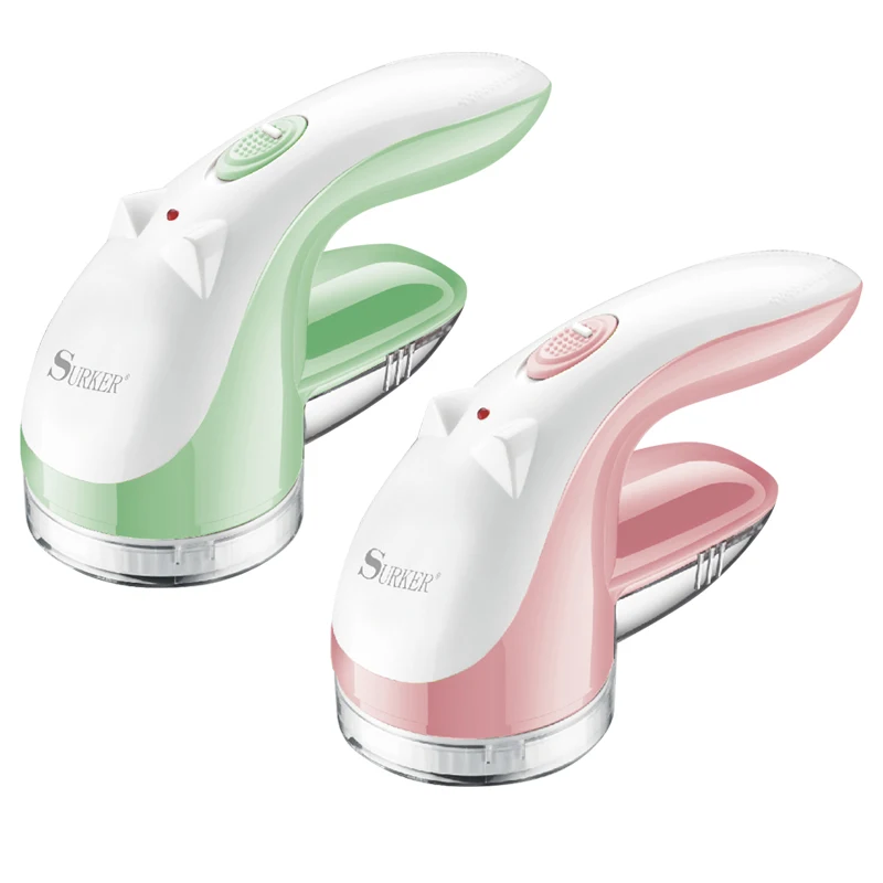 SURKER Portable Electric Lint Remover Woolen Clothing Shaver Clothing Hair Ball Trimmer