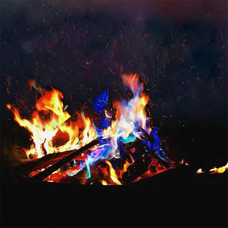 Artificial Mystical Fire Flame Colorant Vibrant Long-lasting Pulsating Color