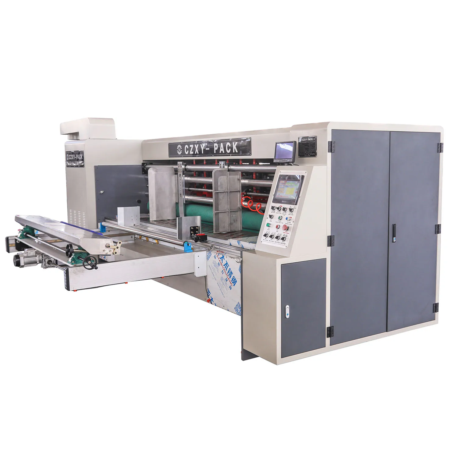 120m/min 150m/min Thin Blade Slitter Scorer Machine High Speed for Corrugated Production Line