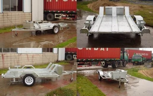 Good quality fully welded Sing Motorbike Trailers (SWT-MT85)