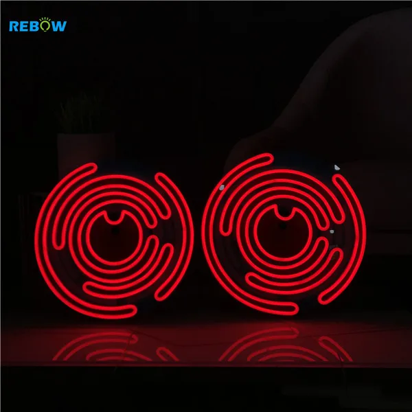 Factory 220V Transformer Large Dragon Pizza LED Custom Flexible  Neon Sign