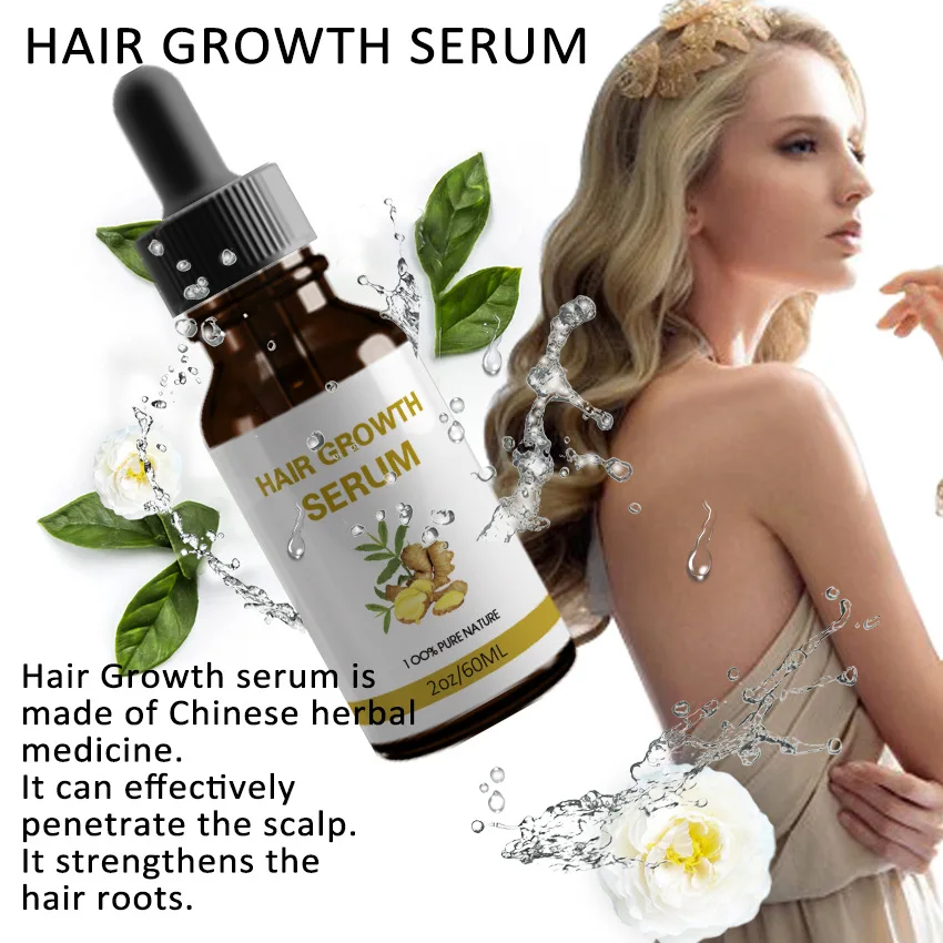
2021 New Ginger Hair Growth Spray Hair Loss Treatment For Men Natural With No Side Effects Growth Hair Tonic Serum 
