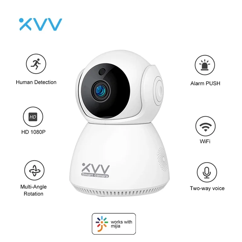 Домашний мини-камера охранной сигнализации системы Indoor звуковой сигнал Wifi умная беспроводная IP Cctv камера Поддержка обнаружения движения принтом «камера» для детей