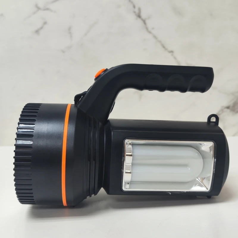 High Power Hand held Spotlight Searchlight Super Bright Rechargeable LED Torch Multi-Functional Flashlight