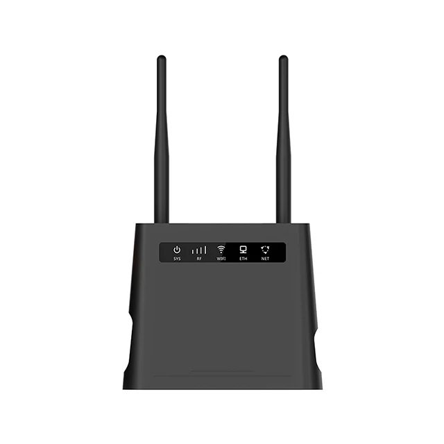 4G LTE Indoor CPE 300mpbs Wireless Wifi Router OEM ODM Modem Sim Card Link Router with Sim Card Slot 2.4G & 5G Dual Band