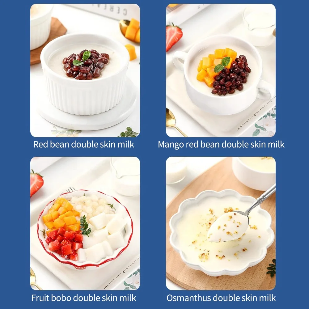 wholesale 1kg Original Flavor Double Skin Milk Powder Instant Milk Custard Powder for Dessert bubble tea shop