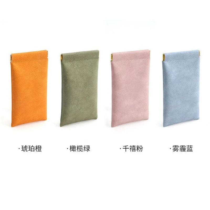 Pu Leather Custom Logo Printed Drawstring Sunglasses Bags For Eyeglasses Sunglasses Jewelry Package Microfiber Pouch