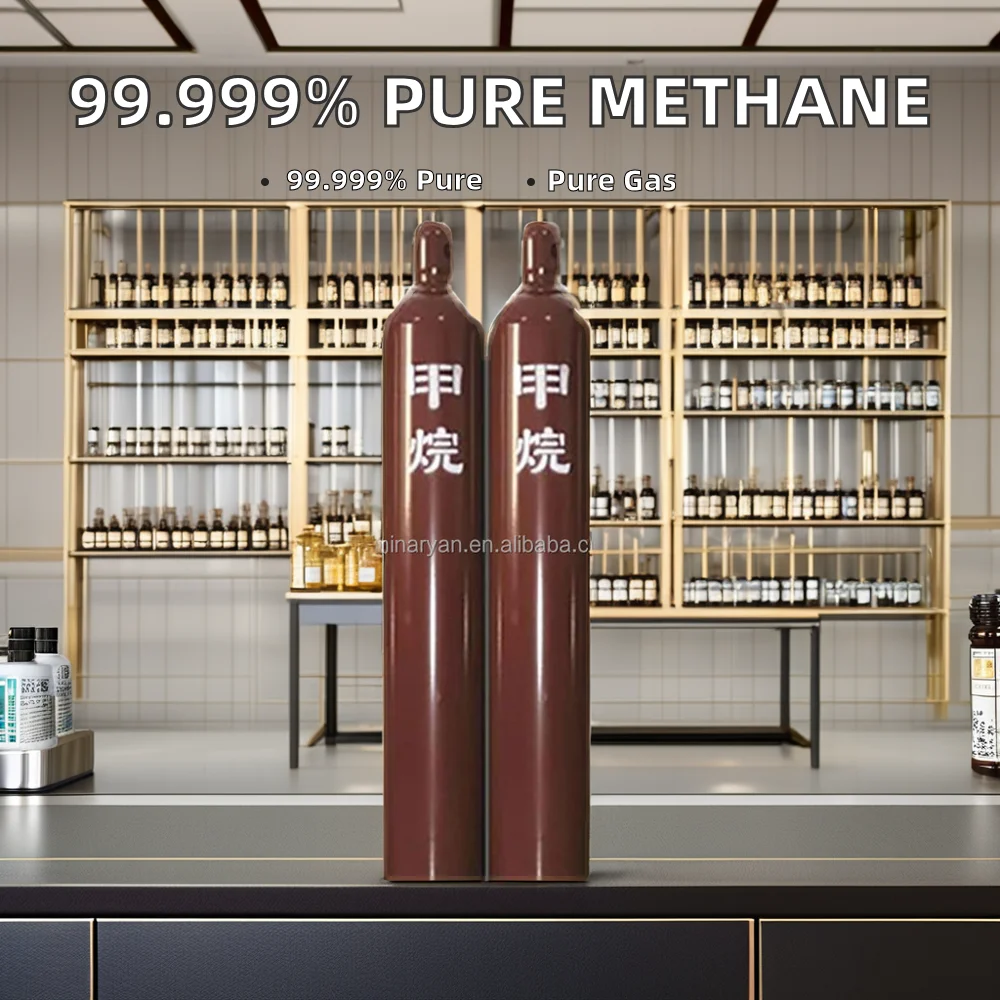High Purity 99.999% Liquid Methane Industrial Grade Gas for Food & Agriculture Chemicals Wholesale