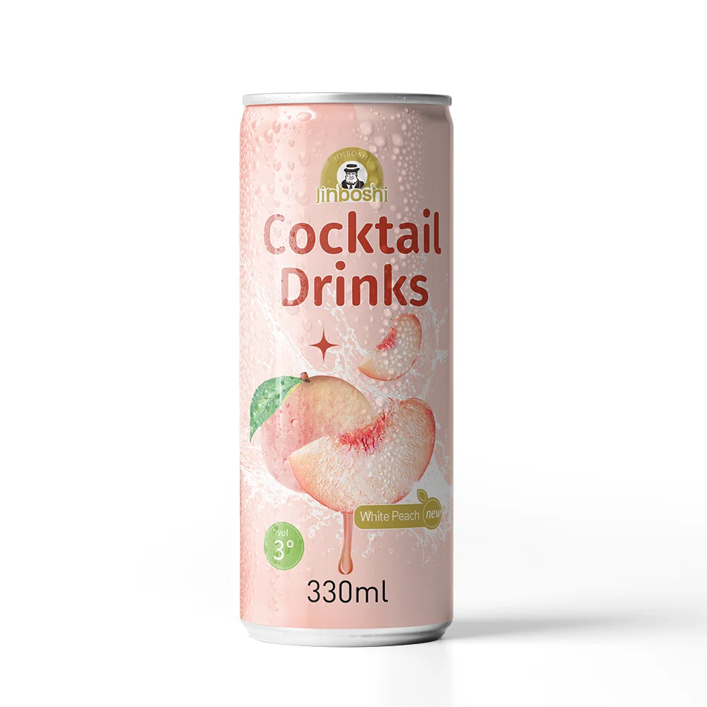 Wholesale oem fruit vodka mixed cocktail ready to drink Fruit Flavored Drink carbonated Alcoholic Exotic Drinks beverages
