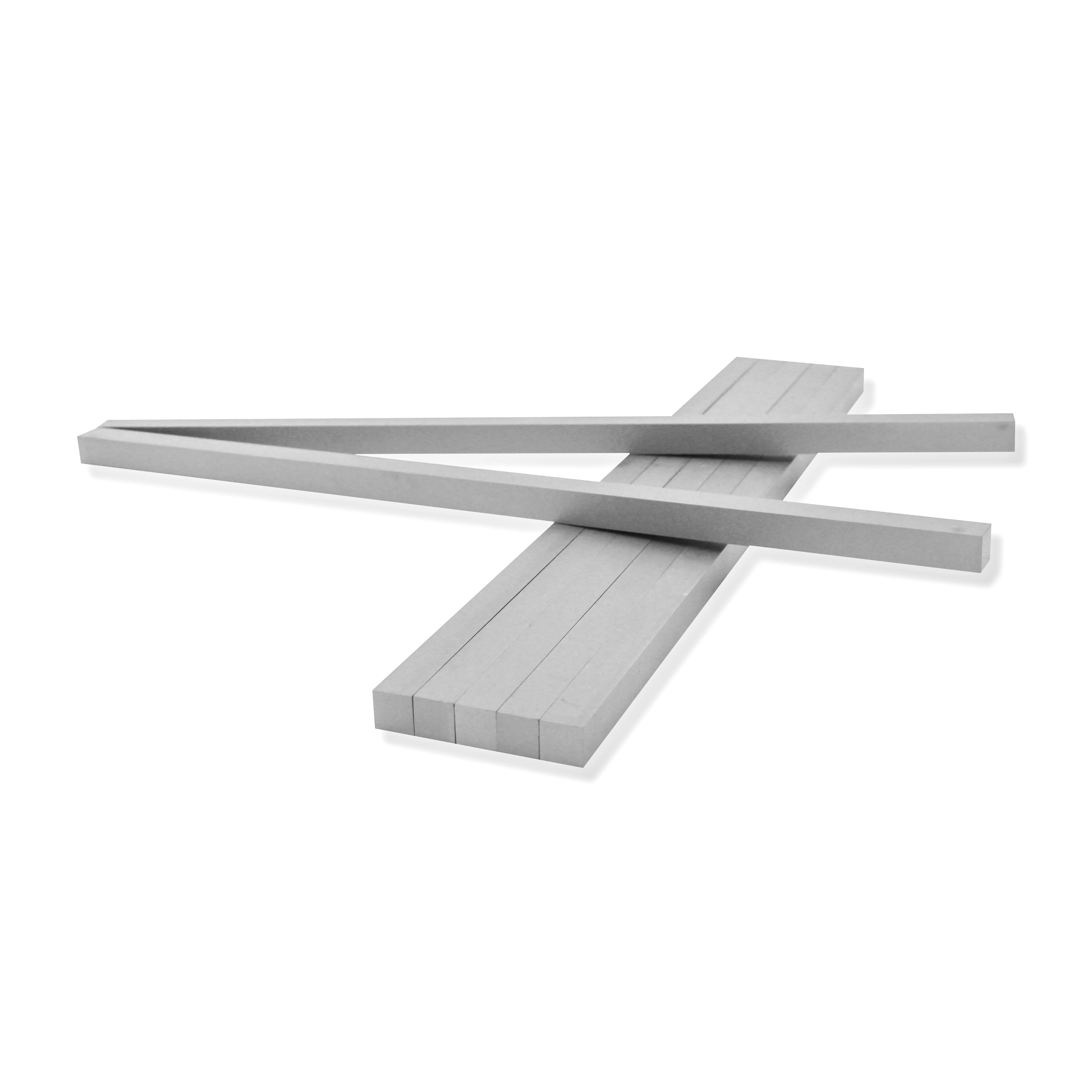 High Quality Custom Various Types Cemented Tungsten Carbide products, Rectangular Blank Fat Stock bars/cemented carbide strips