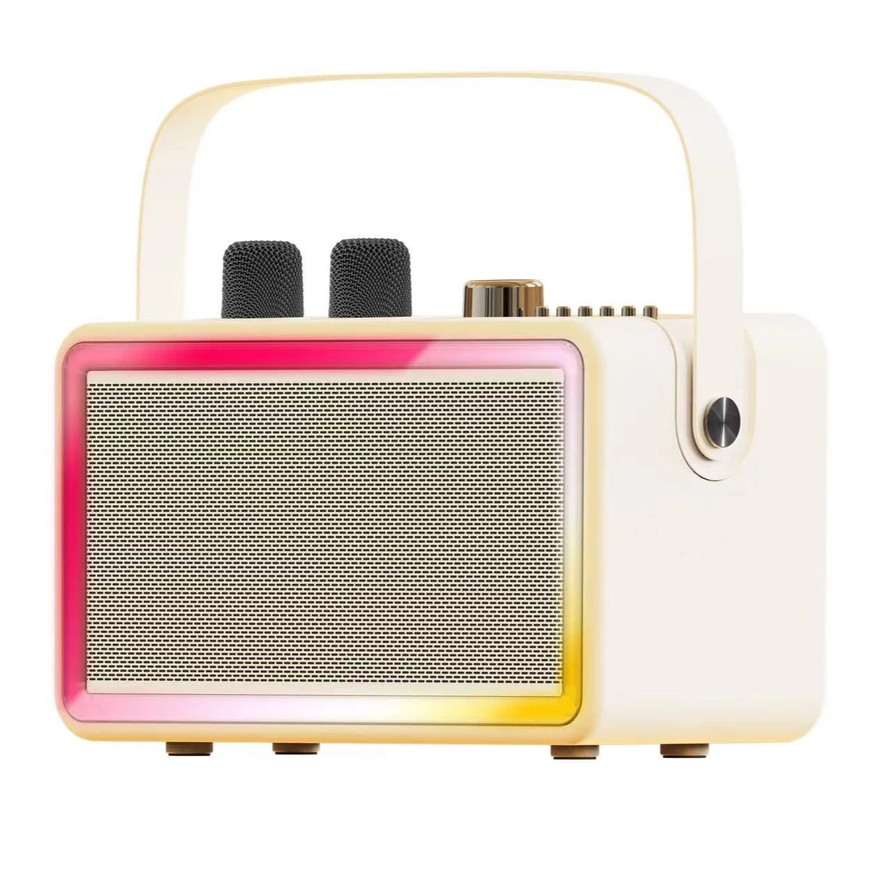 Omera DSP Portable Wireless Microphone Speaker for Smartphone Mini Speaker for Outdoor SP500