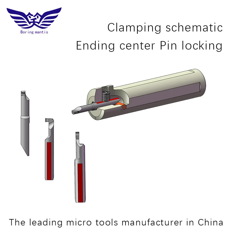 small hole bore reaming cutter MTR Tungsten carbide boring tool for drill mini lathe machining
