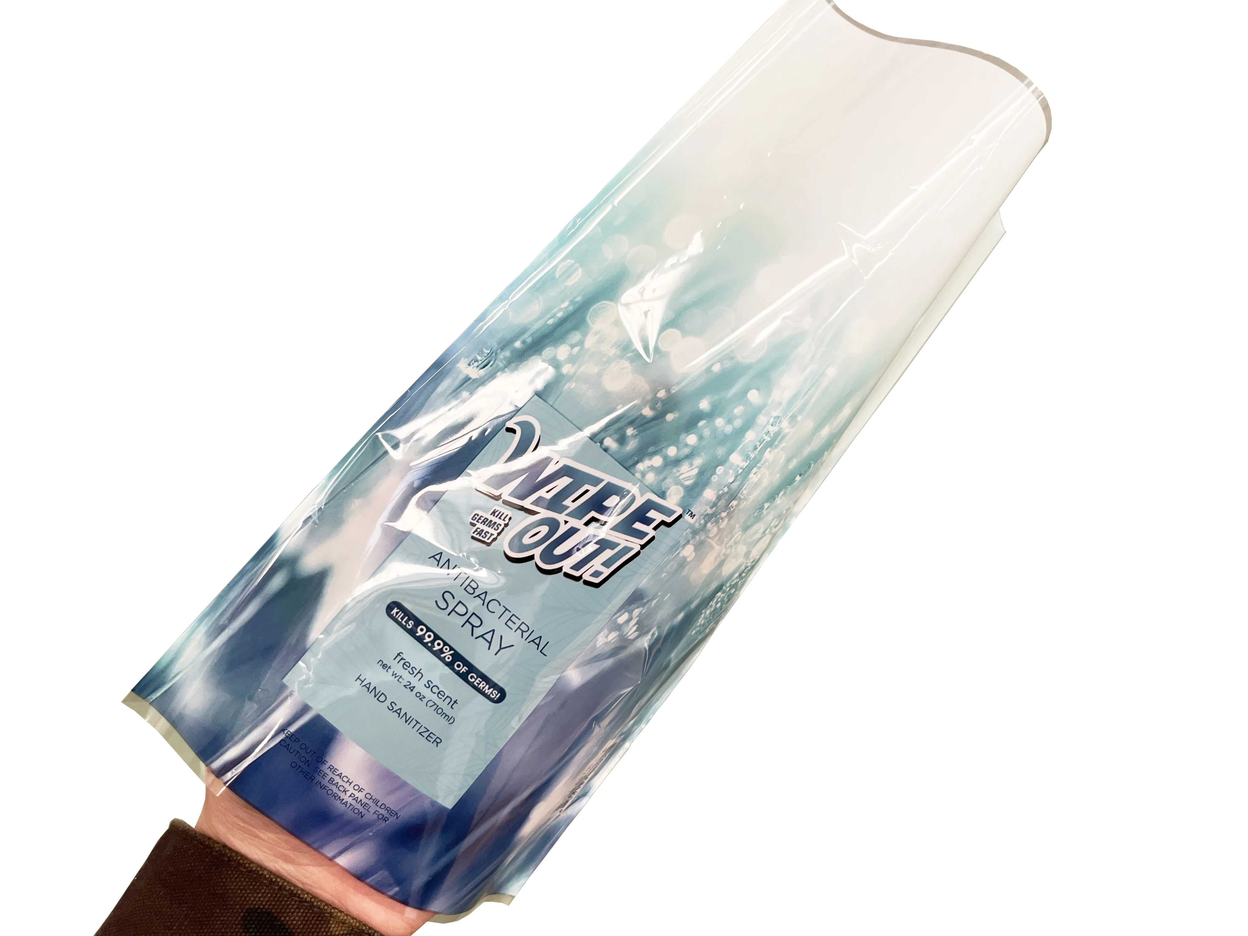 Heat Shrinkable wrapping Bottle Sleeve Label shrink film sleeve for Beverage Cosmetic Shampoo Shower Gel Wine Bottle