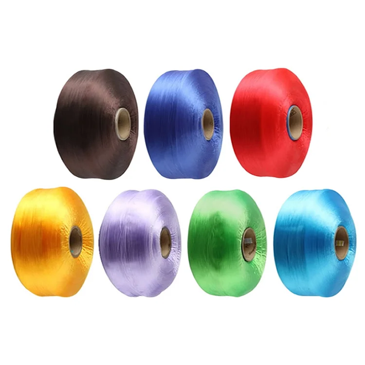 Hot Sale Custom Colors 100% Polypropylene Yarn With GRS Certification 680d Hollow PP Yarn for Weaving Webbing