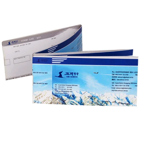 Disposable aseptic durable thermal printer coated paper airline boarding pass