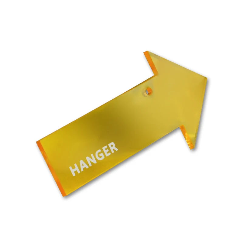 Акриловое разрешение на работу индивидуальное со шнурком креативная личность Высококачественная бирка с логотипом Рабочая карта