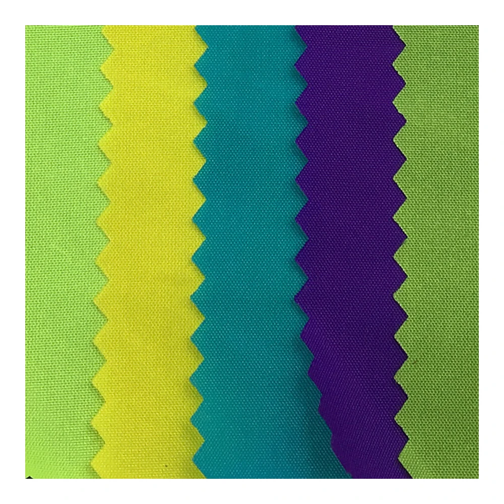 waterproof high tenacity 70d 190t 210t 100 % nylon taffeta fabric with pu coated for raincoat parachute umbrella