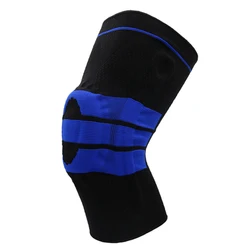 Adjustable Kneepads Basketball Ksupport Compression Silicone Volleyball Knee  pad Spring Knee