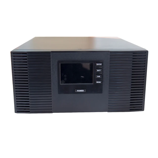 Перезаряжаемый Инвертор постоянного тока в переменный ток UPS 1000 Вт 2000 с зарядным устройством