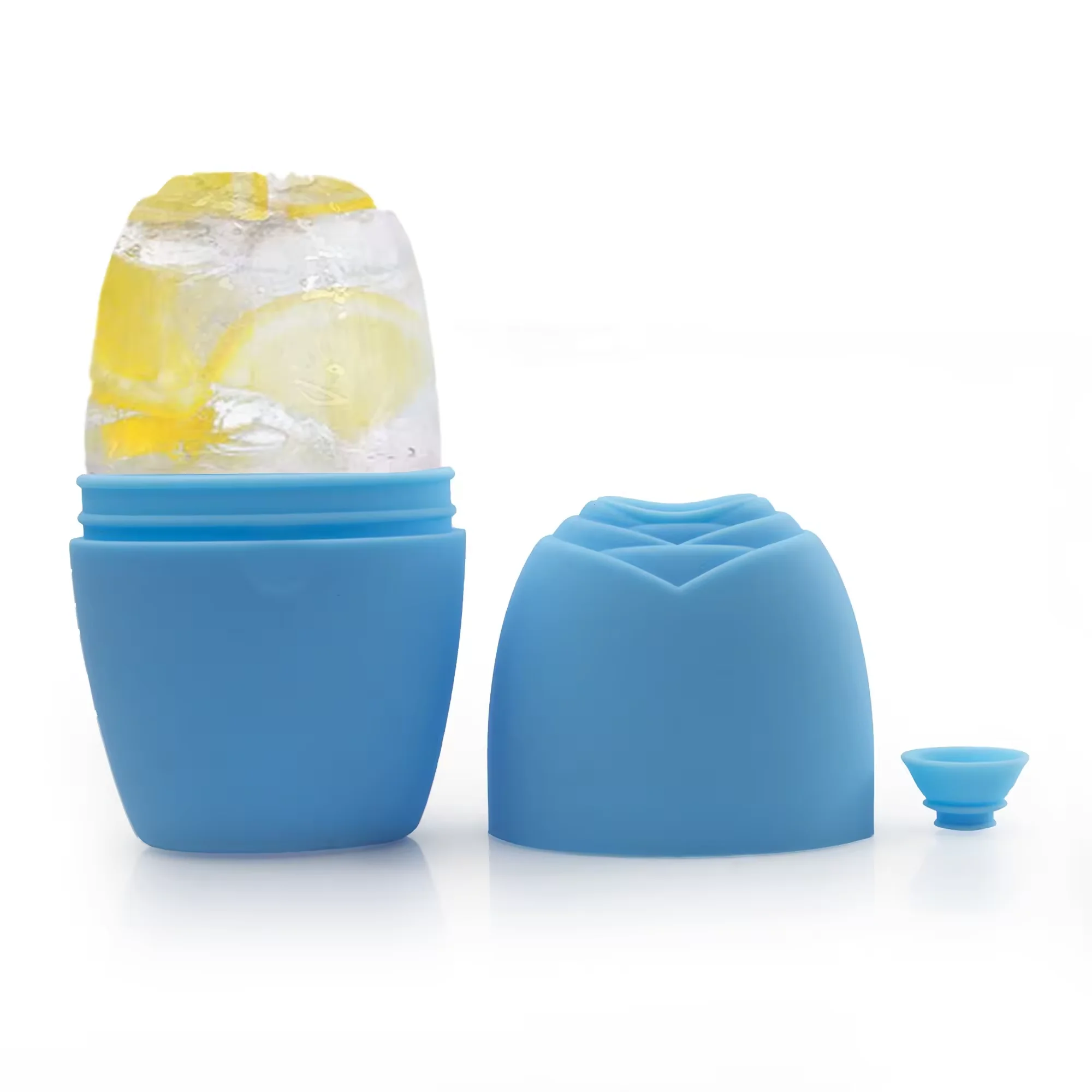 Gua Sha 2 pack Glowing Skin Gym Finishina Touch Ice Roller Ball for Face Neck Bodv Latme Imeasy Puffiness Wrinkles