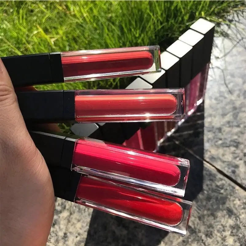 Low MOQ 33 Colors Custom Logo Matte Liquid Lipstick Private Label Vegan Lip Gloss Low Price for Wholesale