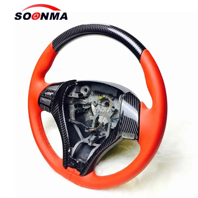 Affordable Price Carbon Fiber Steering Wheel Fit For Nissan 09-16 Gtr R35 Skylinel Soonma