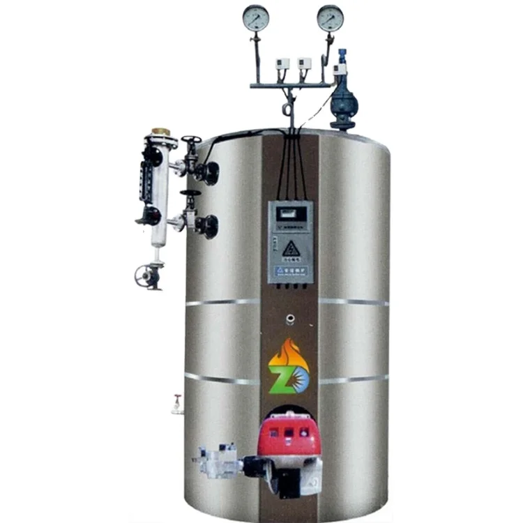 Zhongde Full Set LHS Series Oil/Gas Fired Boiler for Laundry Room