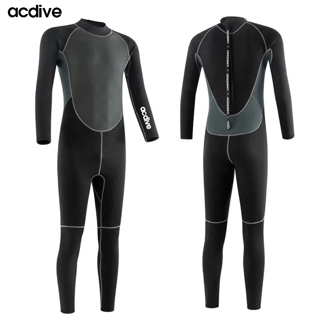 Quick Ship In Stock 3mm Neoprene Full Sleeve Suits Surfing Scuba Diving Snorkeling Cheap Price Adult Wetsuit