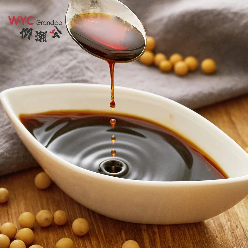 Wholesale Soy Sauces Natural Brewed Additive Free Purpose Traditional Dark Light Bulk Soy Sauce 1.86L 1.25L 1L 6pcs CTN