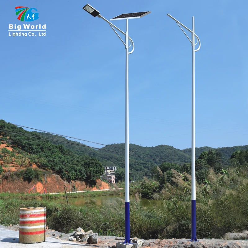 Smart Light Pole Street Lights With Pole Street Light Pole Galvanized
