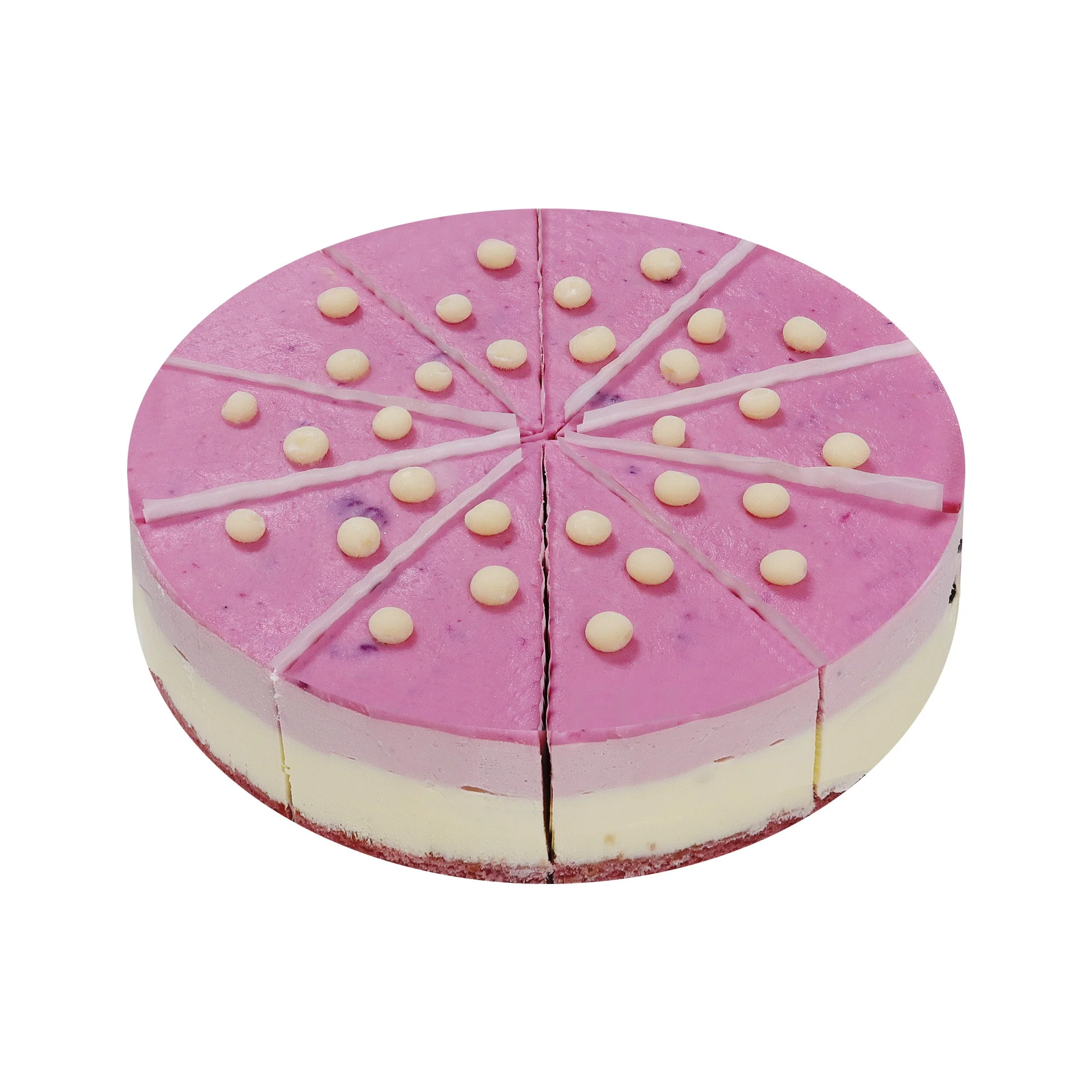 Hot sale china manufacture quality Lunch Meeting customizationCute desserts 7-inch grape cheese mousse cake