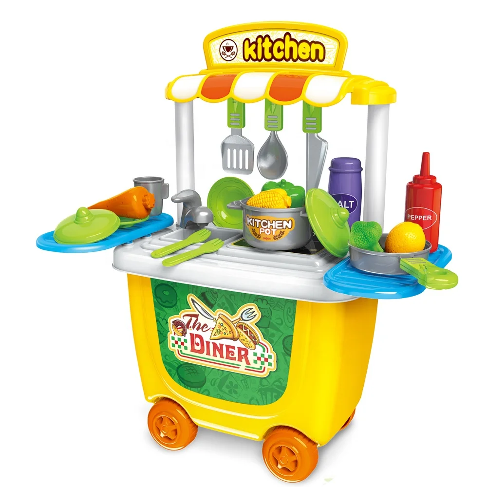 Детский кухонный набор, игрушки, кухонная посуда, набор для ролевых игр, игра для ролевых игр с аксессуарами, кастрюля, кастрюля, образовательный подарок для детей