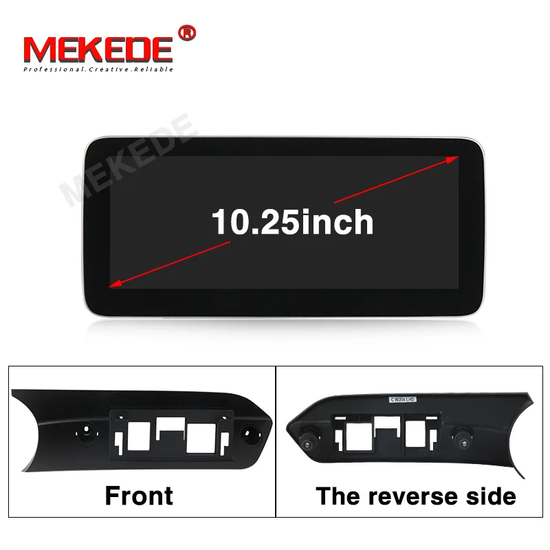 MEKEDE Android9.0 Quad Core 4+64G 10.25' full screen car radio dvd gps for Benz C Class W204 2011-2013 car multimedia system
