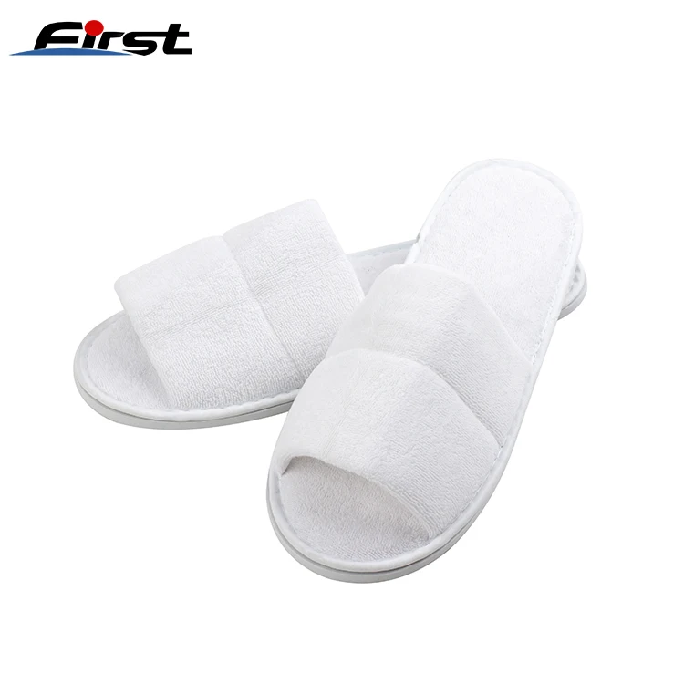 
Индивидуальные одноразовые персонализированные вышитые отель махровые Тапочки для продажи 