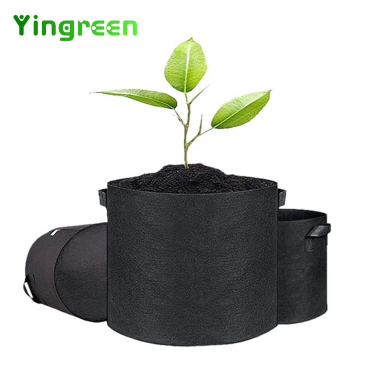 Good Quality Customized Garden Vegetable Potato 5 7 10 15 20 25 30 Gallon Non Woven Fabrics Plant Grow Bags