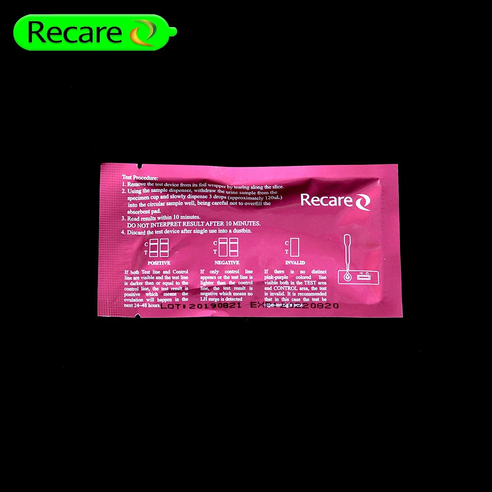 test d ovulation lh modern lh ovulation rapid test cassette custom logo