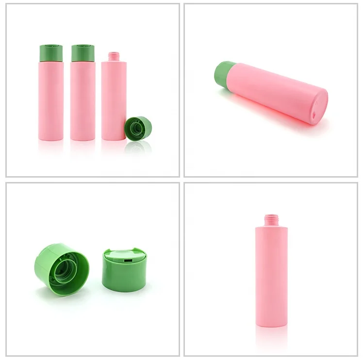 Eco Friendly Plastic Custom Cosmetic Lotion Liquid Soap Packaging Container Recycling Squeeze Shampoo Hair Body Wash Bottle