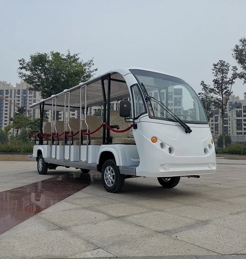 17 местный открытого типа Электрический экскурсионный автобус