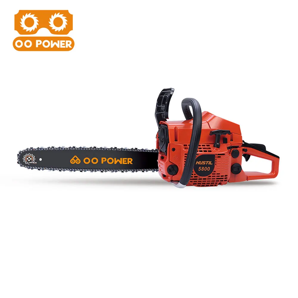 45cc 52cc 63cc Petrol Chainsaw 4500 Wood Cutting Saw 2-Stroke Gas chainsaw 5200 5800 Chain Saw 58cc