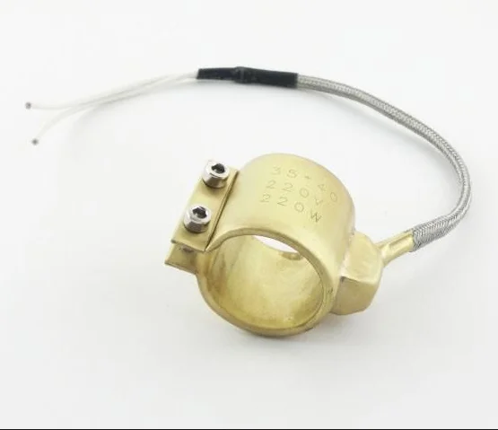 VSEC Industrial Heating element thermocouple 35*45 Electric Extruder flat brass Band Heater