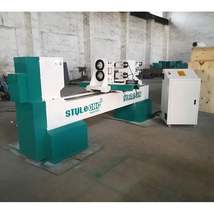 New Design Automatic CNC Wood Lathe Machine for Sale