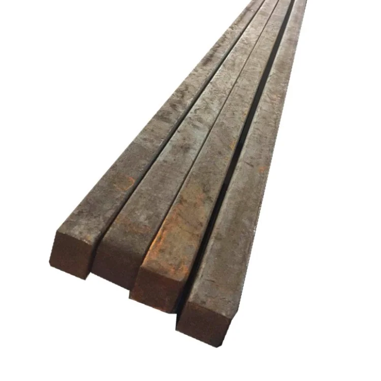 Квадратная заготовка из углеродистой стали ST52 S355, скрученный квадратный стержень из мягкой стали