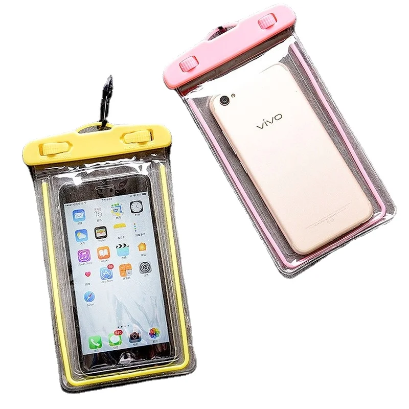 Water Proof Dry Phone Pouch Waterproof IPX8 Floating Phone Case For Summer