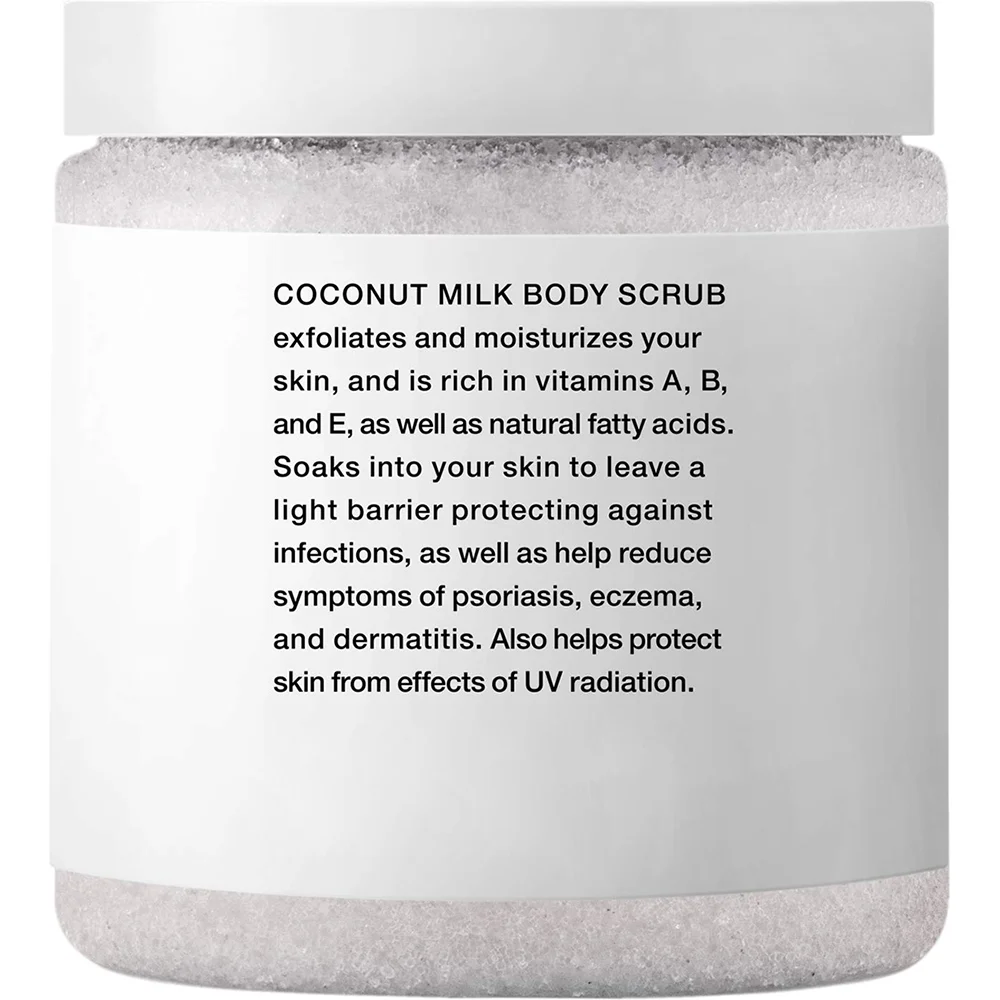 Scrub Body Exfoliating Sea Dead Salt Coconut Face Best Sugar 250g