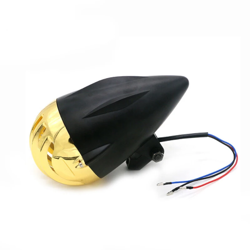 Motorcycle Refit Classic Retro Headlight Motorbike Grill Headlights Vintage Front Light Lamp For Chopper Bobber Cafe Racer