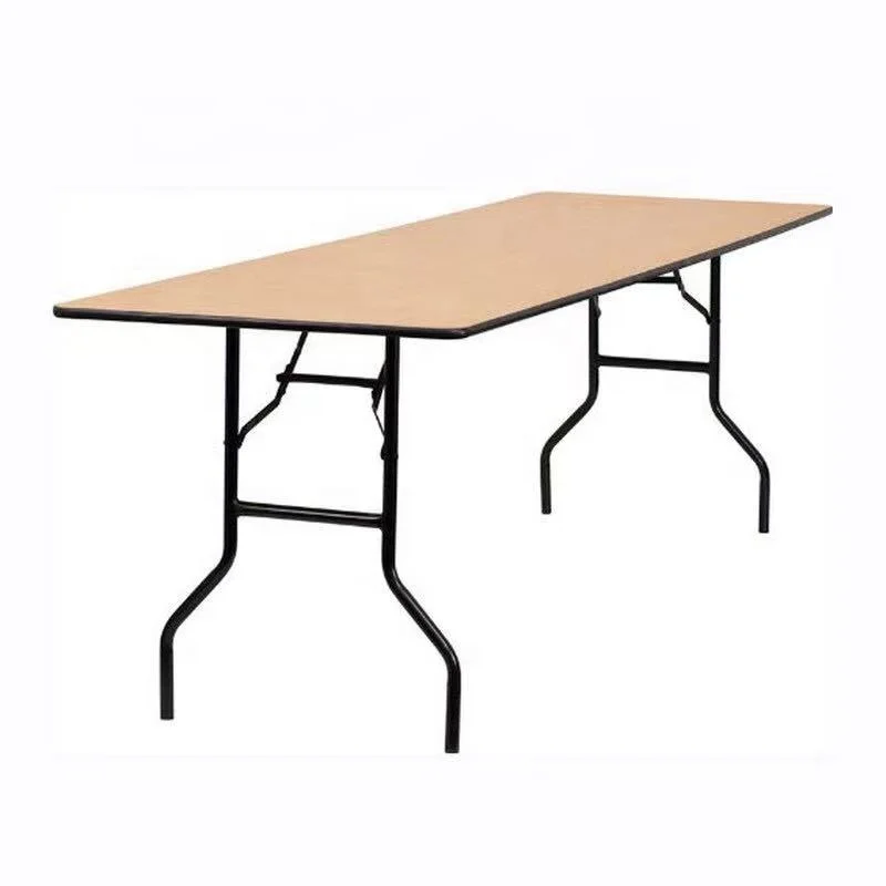8 to 10 people Flash Furniture Rectangular wood Folding Table for HOTEL USE  ZDLH TOOLS FACTORY