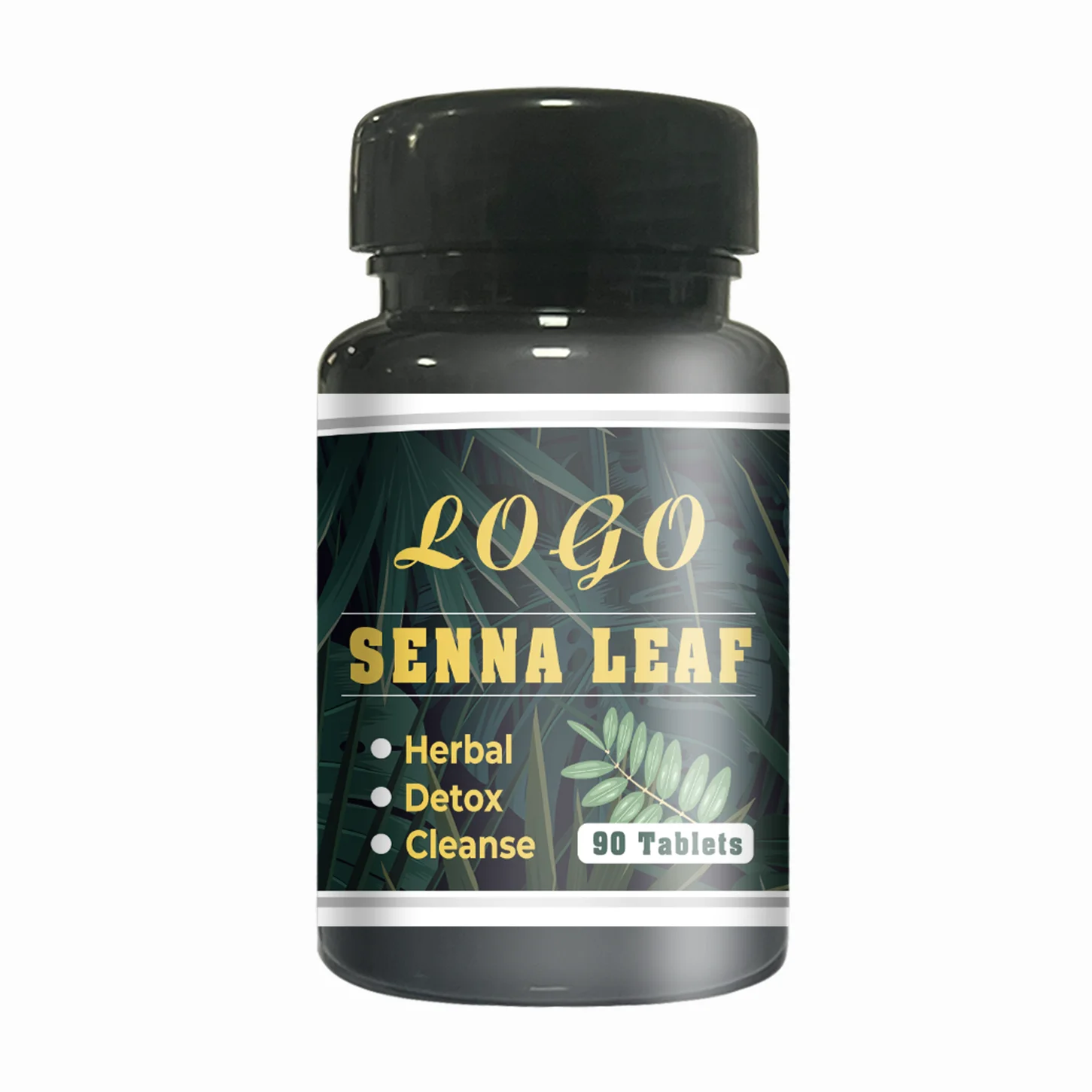 Private label 15-дневная Детокс Senna травяные таблетки чай для живота очищающая добавка детоксикации