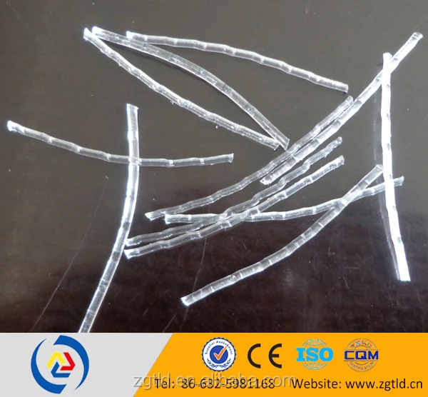 Custom 6-12mm high strength polypropylene synthetic fiber for construction engineering PP macro fiber