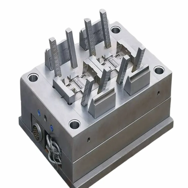 Metal Hot Runner Mould Nozzle Tip Insulator Injection 24 Mm Flip Top Office Chair Fan Protect Plastic Mold For Plastic Block